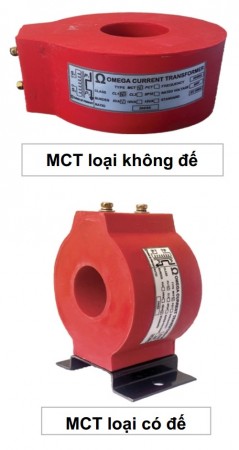 BIẾN DÒNG ĐO LƯỜNG - LOẠI ĐÚC TRÒN OMEGA  MCT 1.600/5A; CL0.5; 15VA